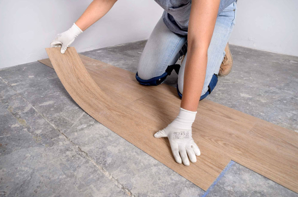 Los suelos vinílicos tienen la gran ventaja de su resistencia